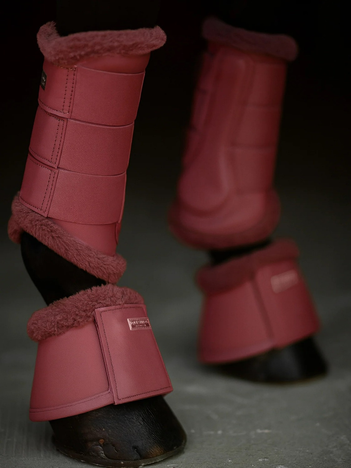 Equestrian Stockholm Amber Rose Bell Boots