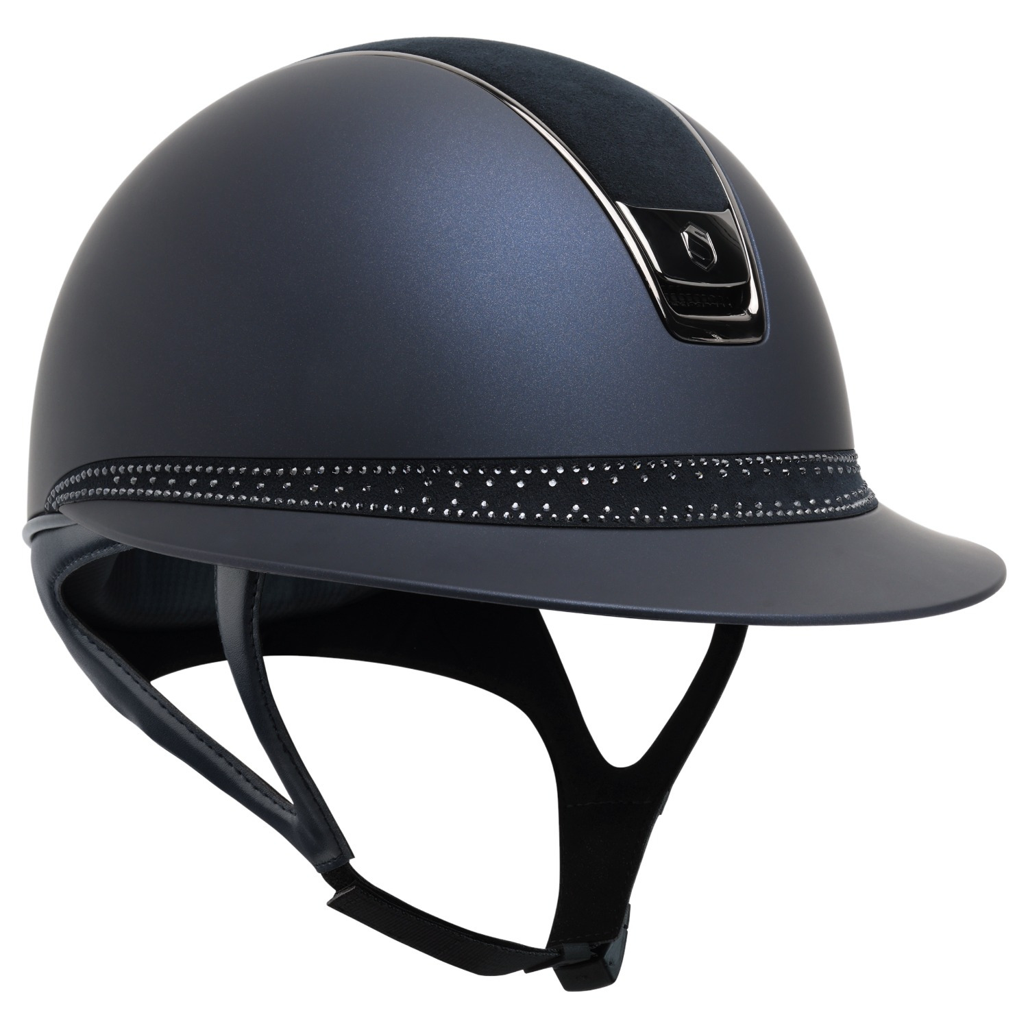 Samshield 2.0 Miss Shield Blauw Alcantara Top Tiara Frontalband