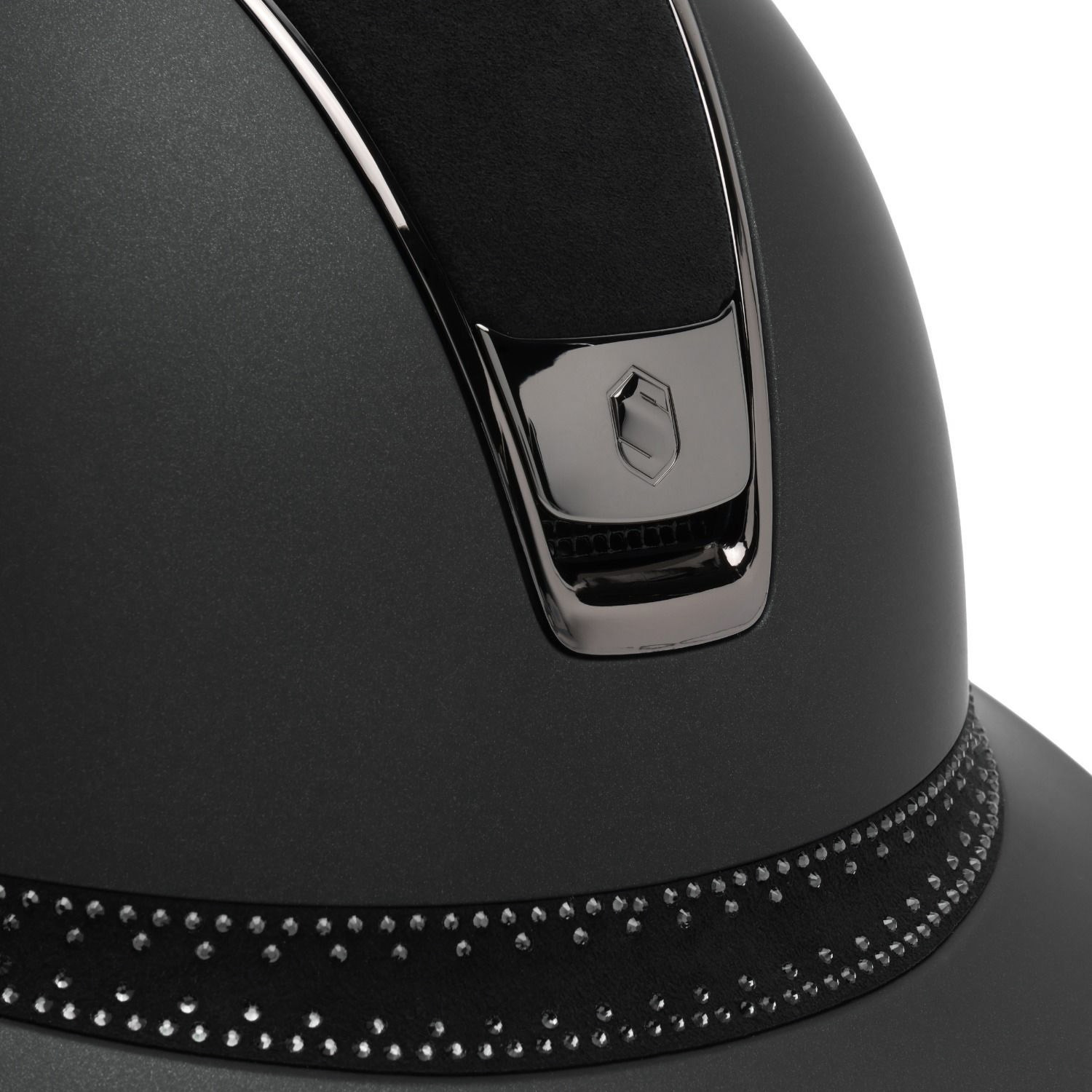 Samshield 2.0 Miss Shield Black Alcantara Top Tiara Frontal Band