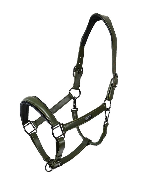 Equestrian Stockholm FW'24 Striking Valley Glimmer Anatomic Leren Halter
