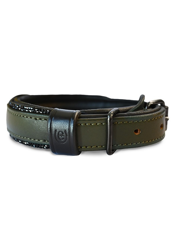 Equestrian Stockholm FW'24 Striking Valley Glimmer Leren Halsband