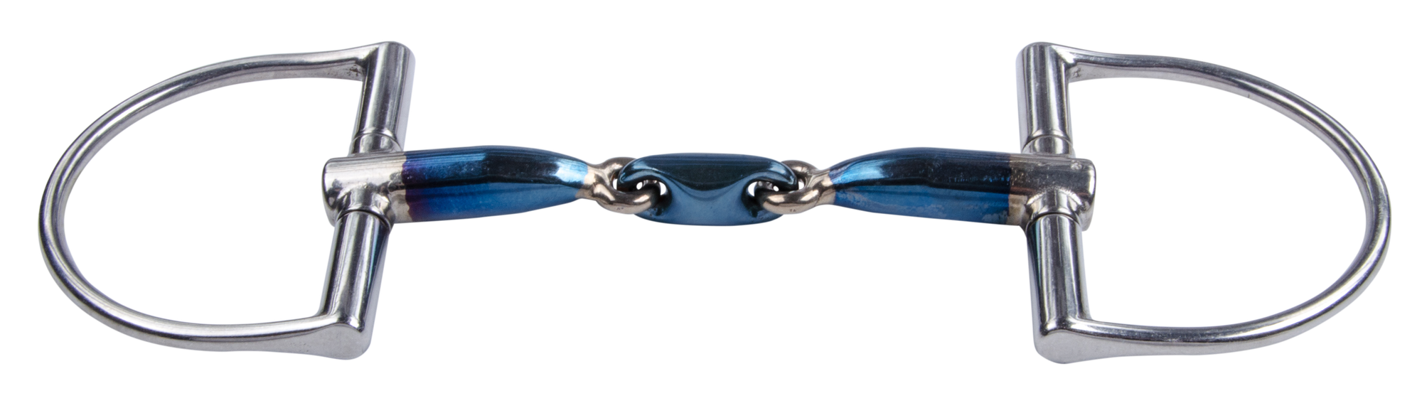 Trust Sweet Iron Double Jointed D-Ring Snaffle 16mm