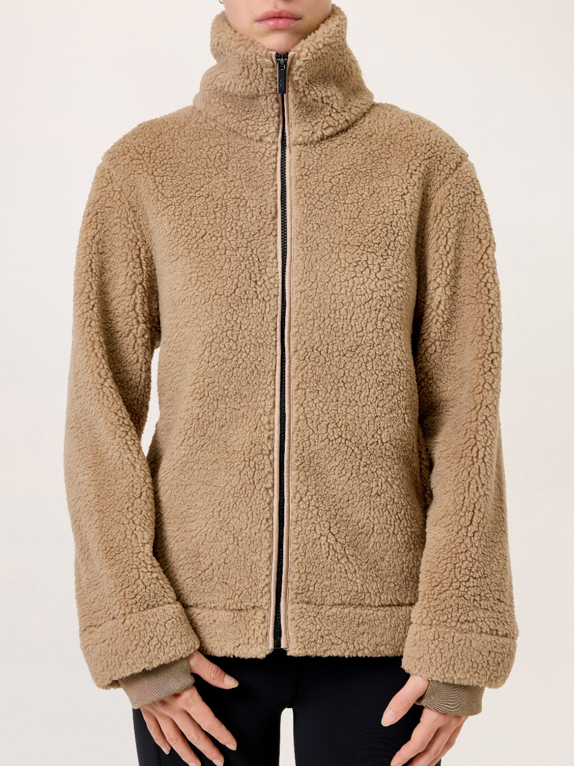 Equestrian Stockholm Teddy Fleece Jacket Sand