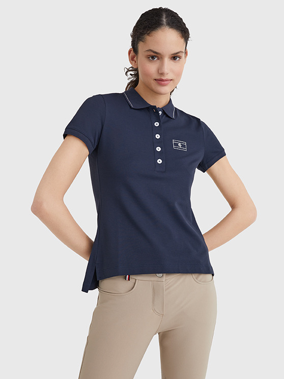 Tommy Hilfiger SS'22 Crystal-Embellished Polo Shirt