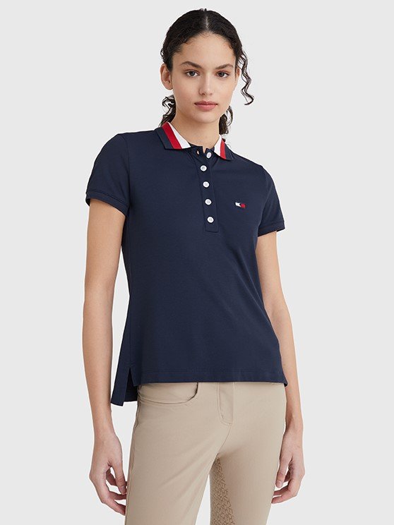Tommy Hilfiger SS '22 Ribbon-Tipped Polo
