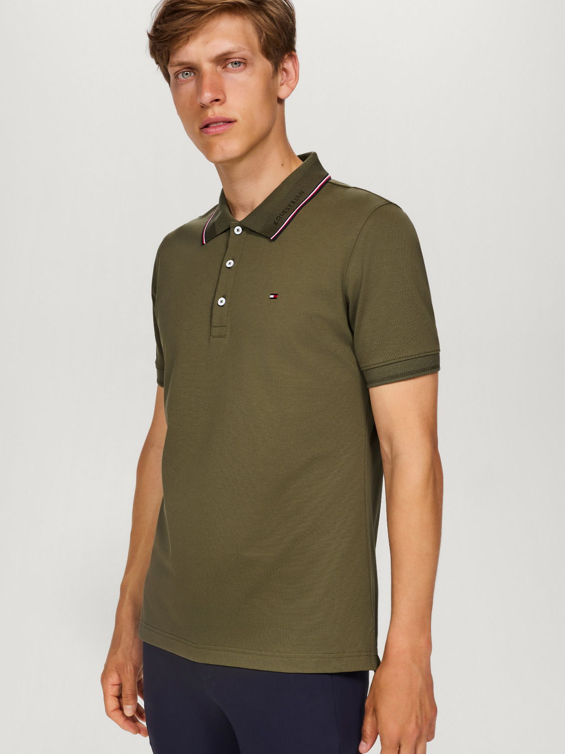 Tommy Hilfiger SS25 Herren Piqué Trainingsshirt Harrison