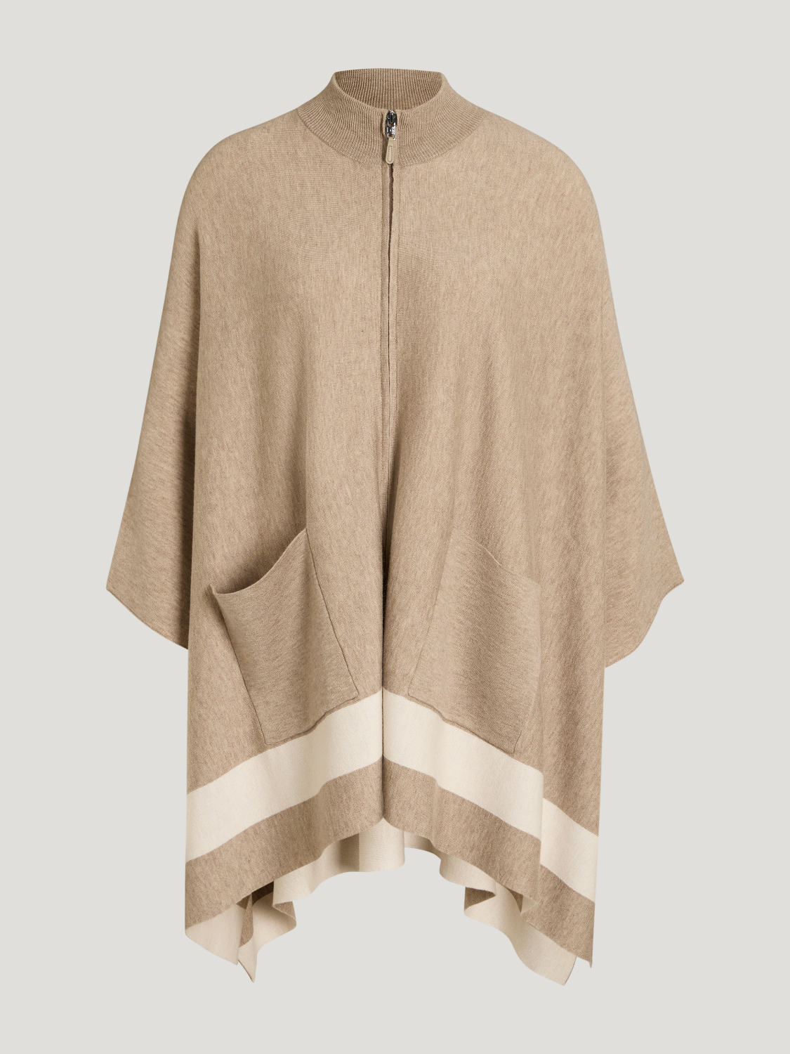 Tommy Hilfiger FW25 Knitted Cape Greenwood