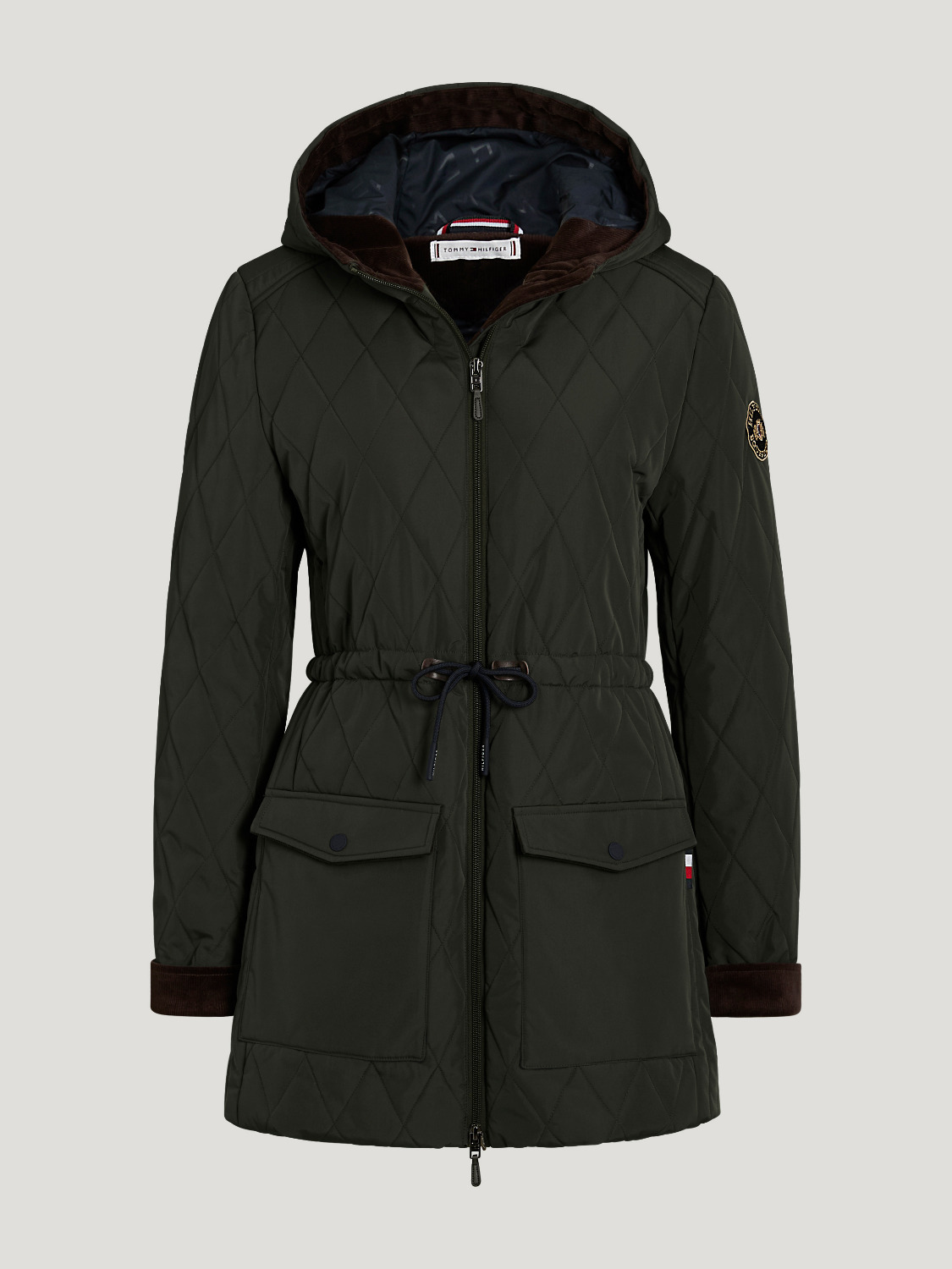 Tommy Hilfiger FW25 Quilted Jacket Forest