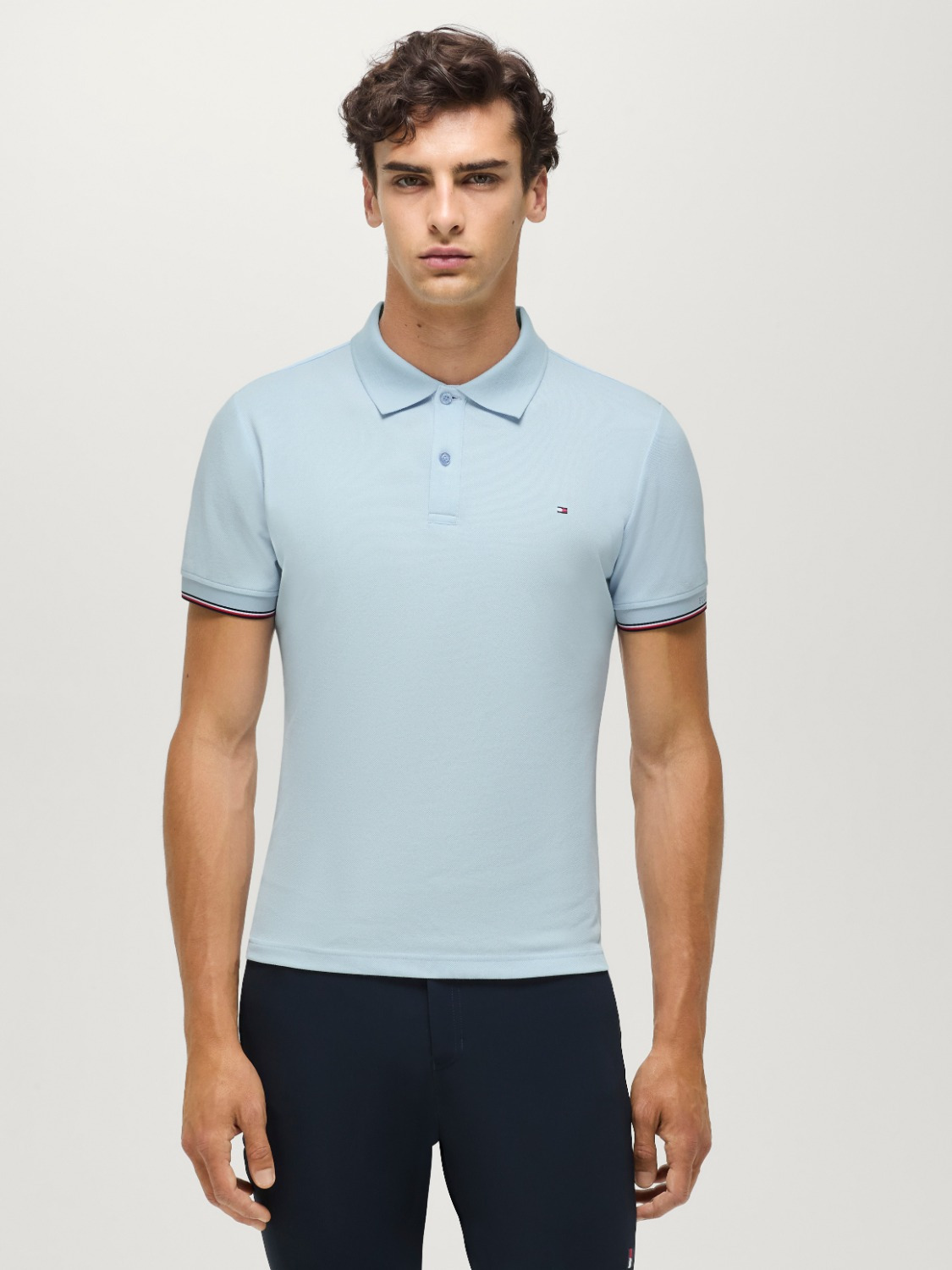 Tommy Hilfiger SS26 Heren Davis Pique Poloshirt