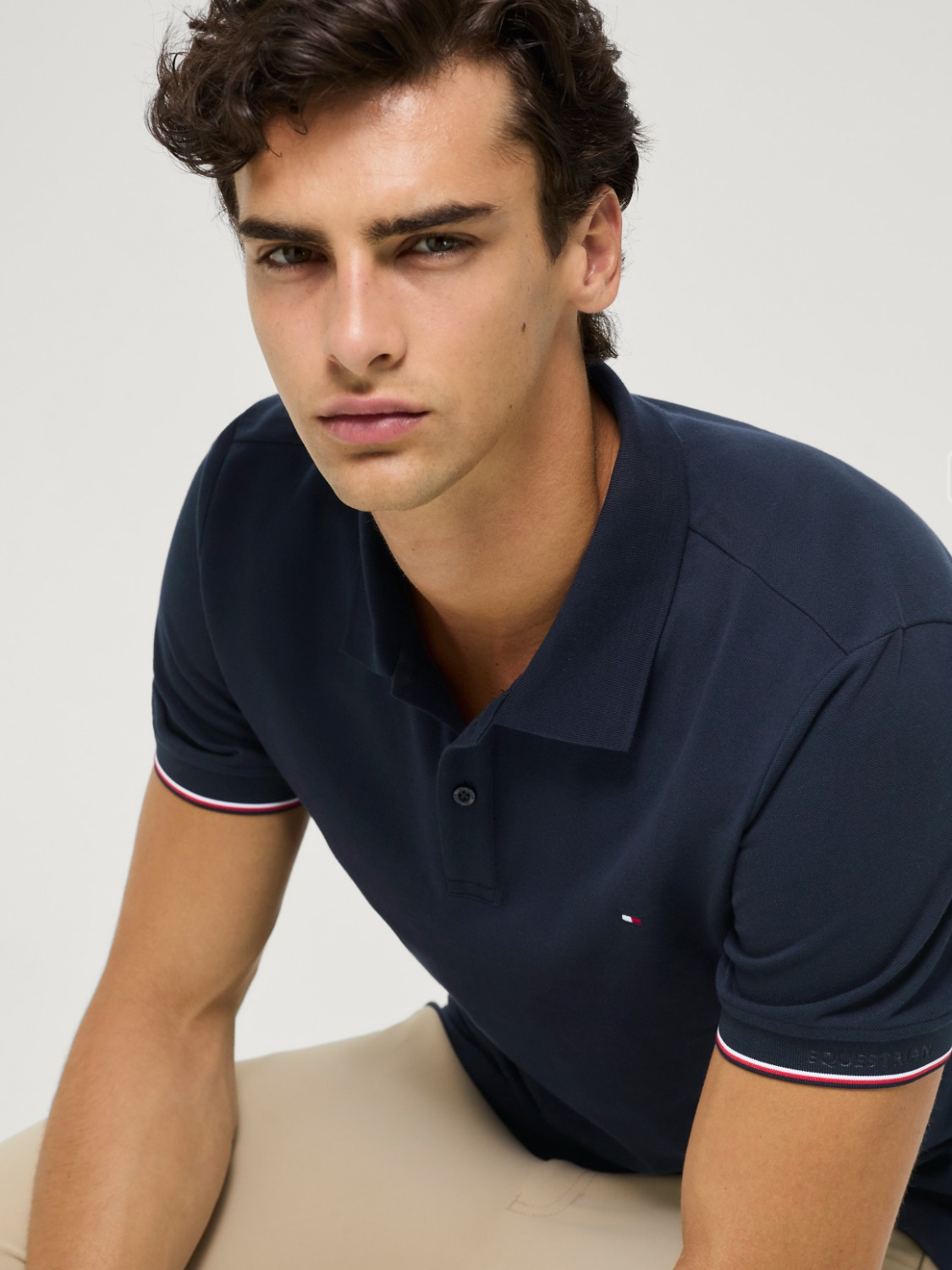Tommy Hilfiger SS26 Heren Davis Pique Poloshirt