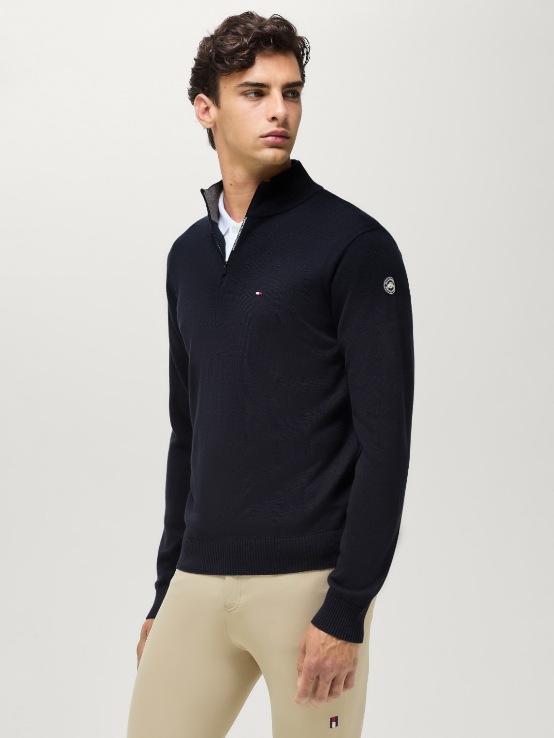 Tommy Hilfiger SS26 Heren Irvine 1/4 Zip Sweater