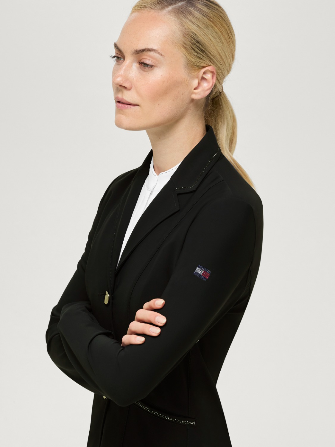 Tommy Hilfiger SS26 Costa Rhinestone Wedstrijdjasje