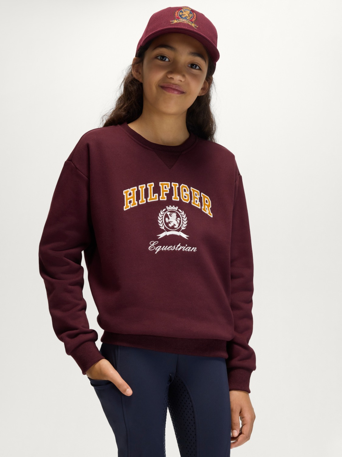 Tommy Hilfiger FW26 Young Rider Sweater Campus