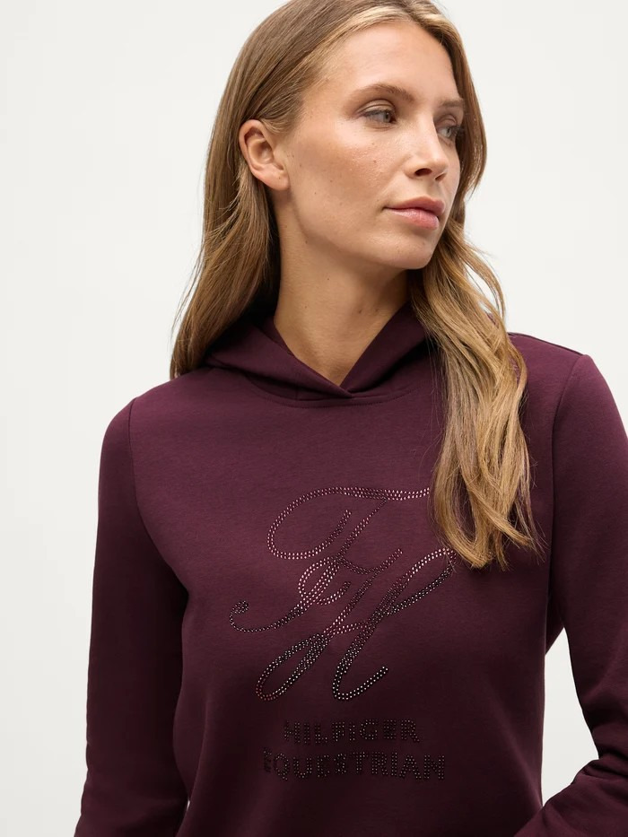 Tommy Hilfiger FW26 Hoodie Estelle Rhinestone