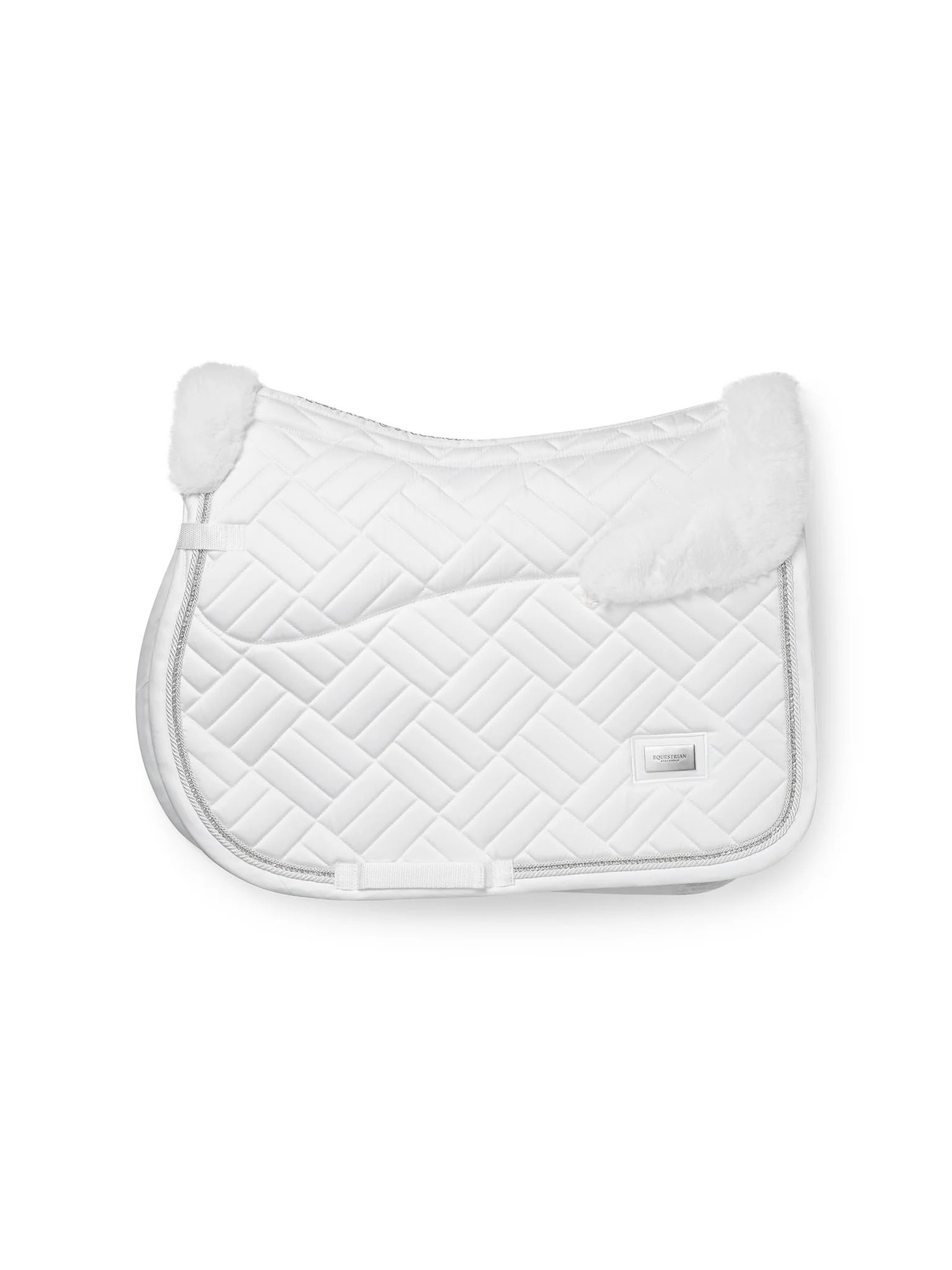 Equestrian Stockholm Holiday Collection Springdekje Vegan Fur Crystal White