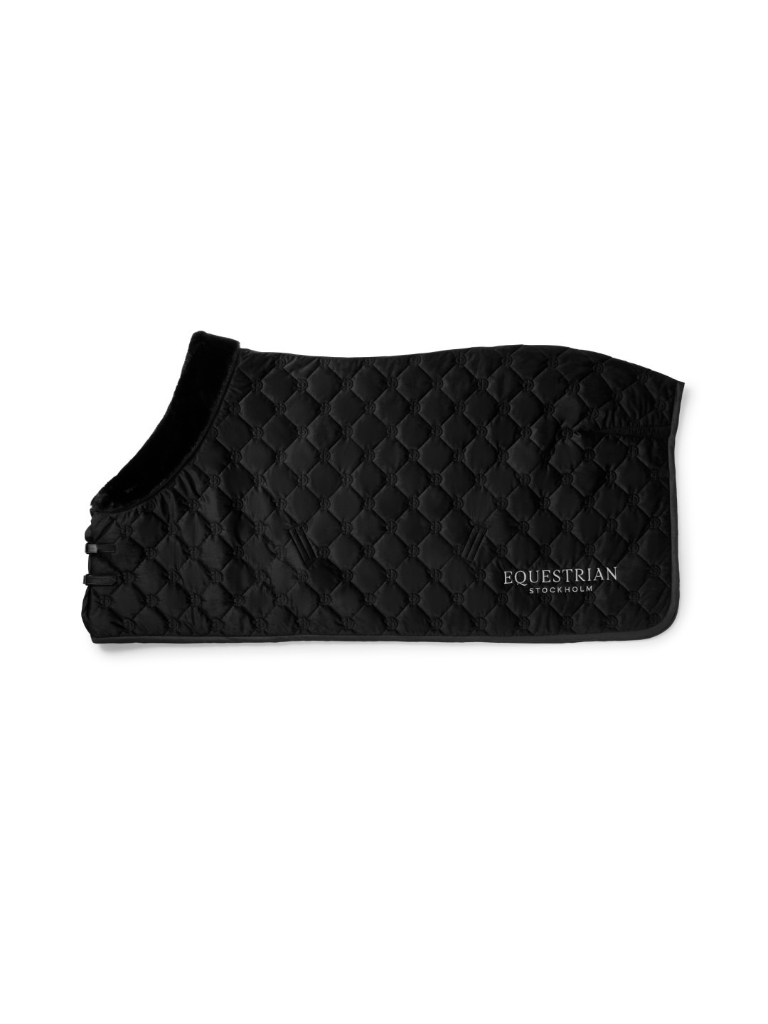 Equestrian Stockholm Velvet Black Blanket