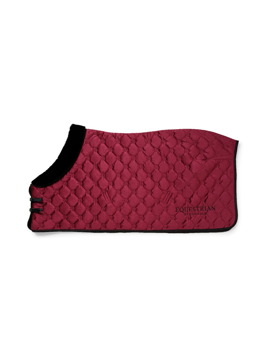 Equestrian Stockholm Velvet Merlot Show Rug