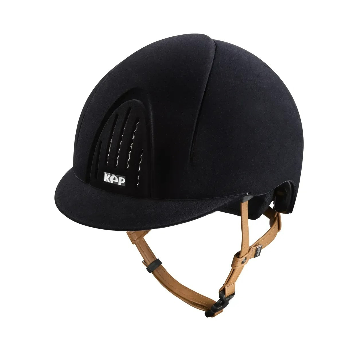 KEP Italia Smart Nova Velvet Zwart Cognac Bandje