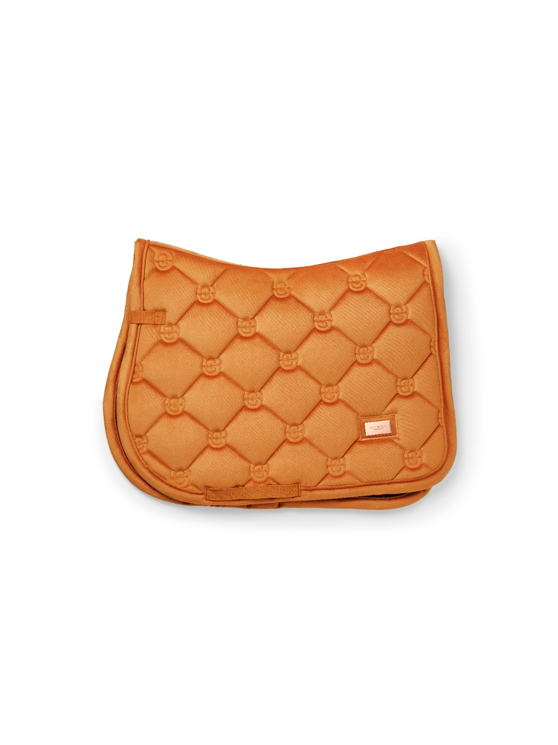 Equestrian Stockholm Velvet Chestnut Jumping Saddle Pad