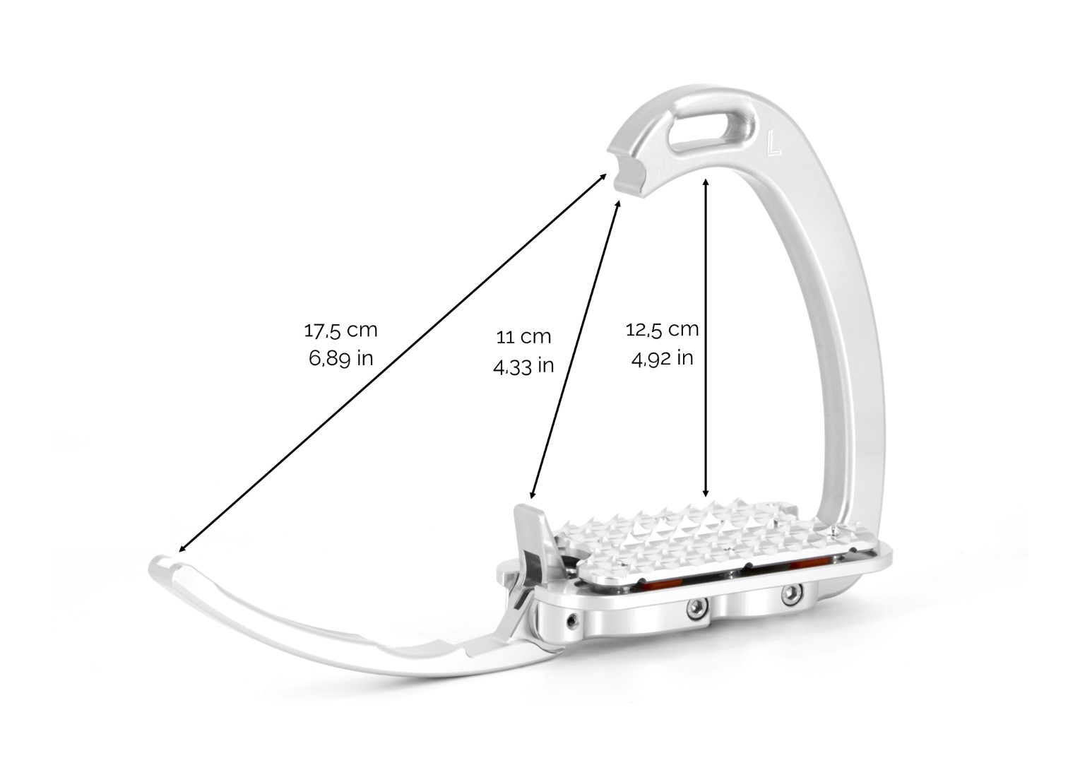 Tech Stirrups Venice Dressur Plus