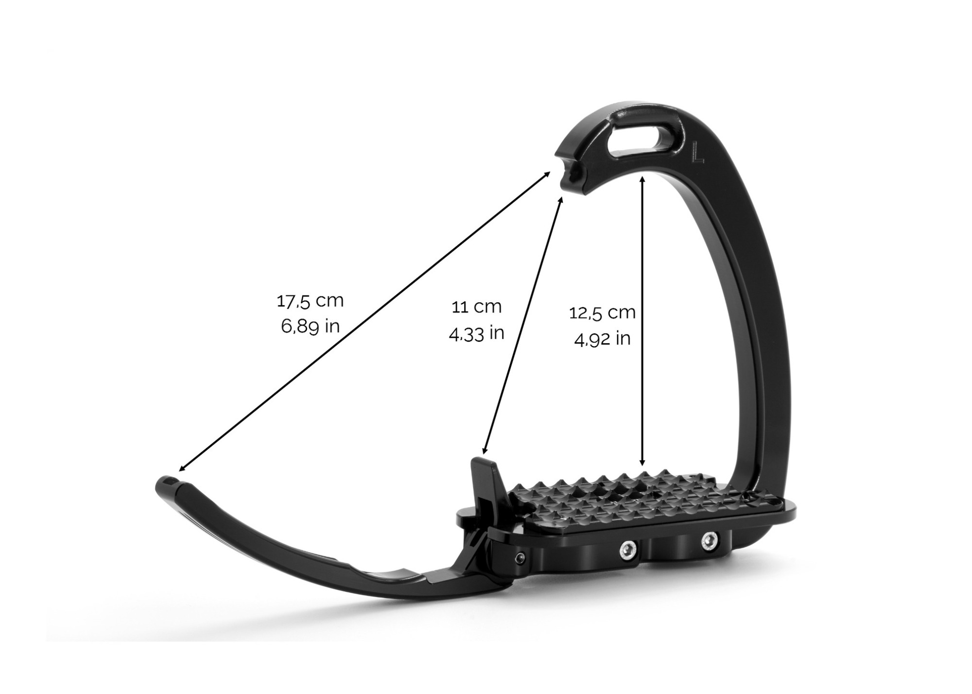 Tech Stirrups Venice Dressur Geneigt