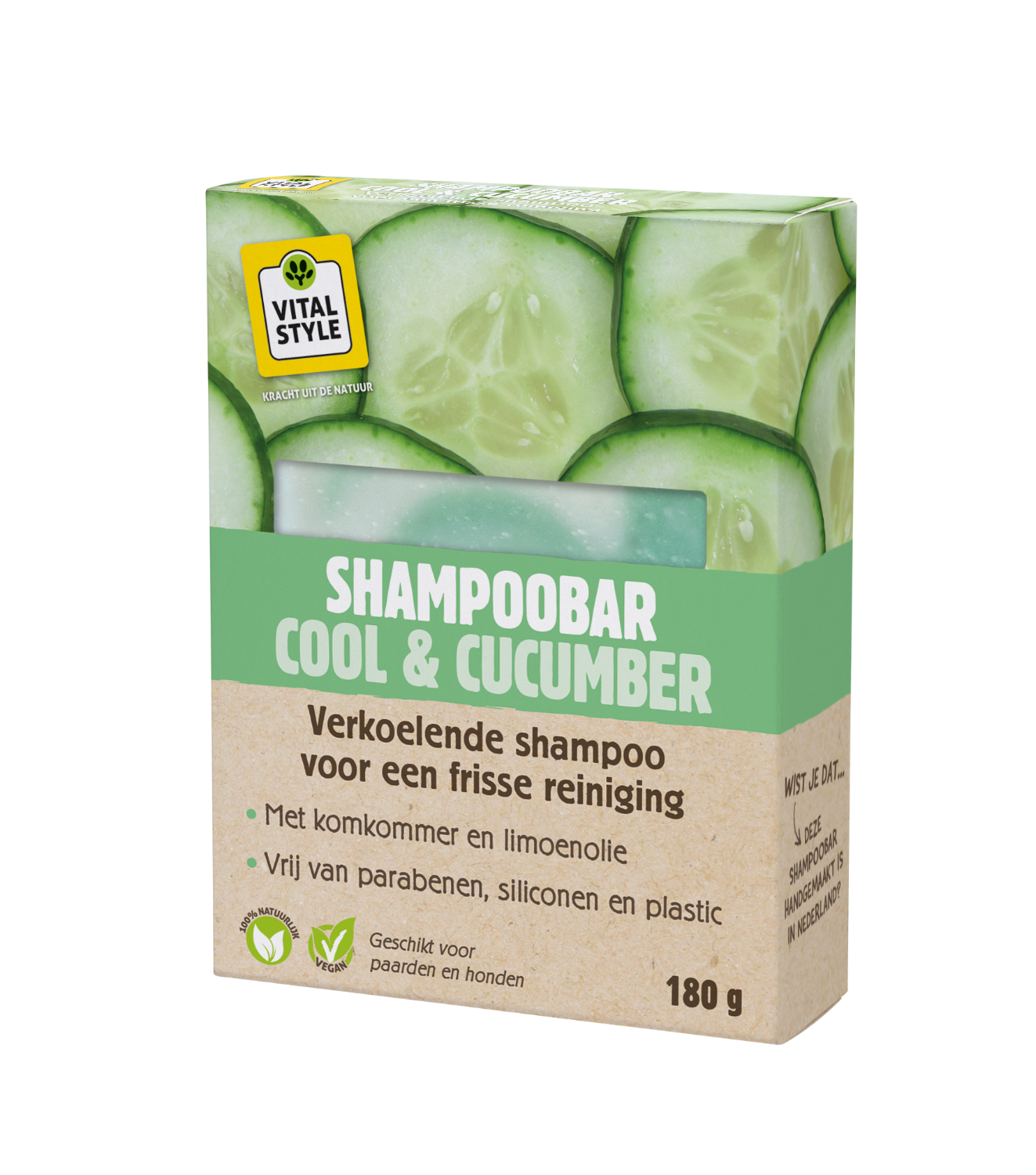 VITALstyle Shampoo Bar Cool & Cucumber