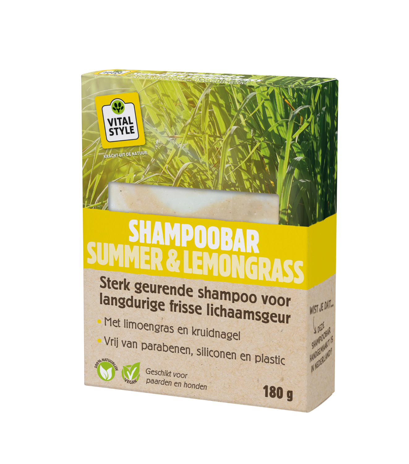VITALstyle Shampoo Bar Summer & Lemongrass