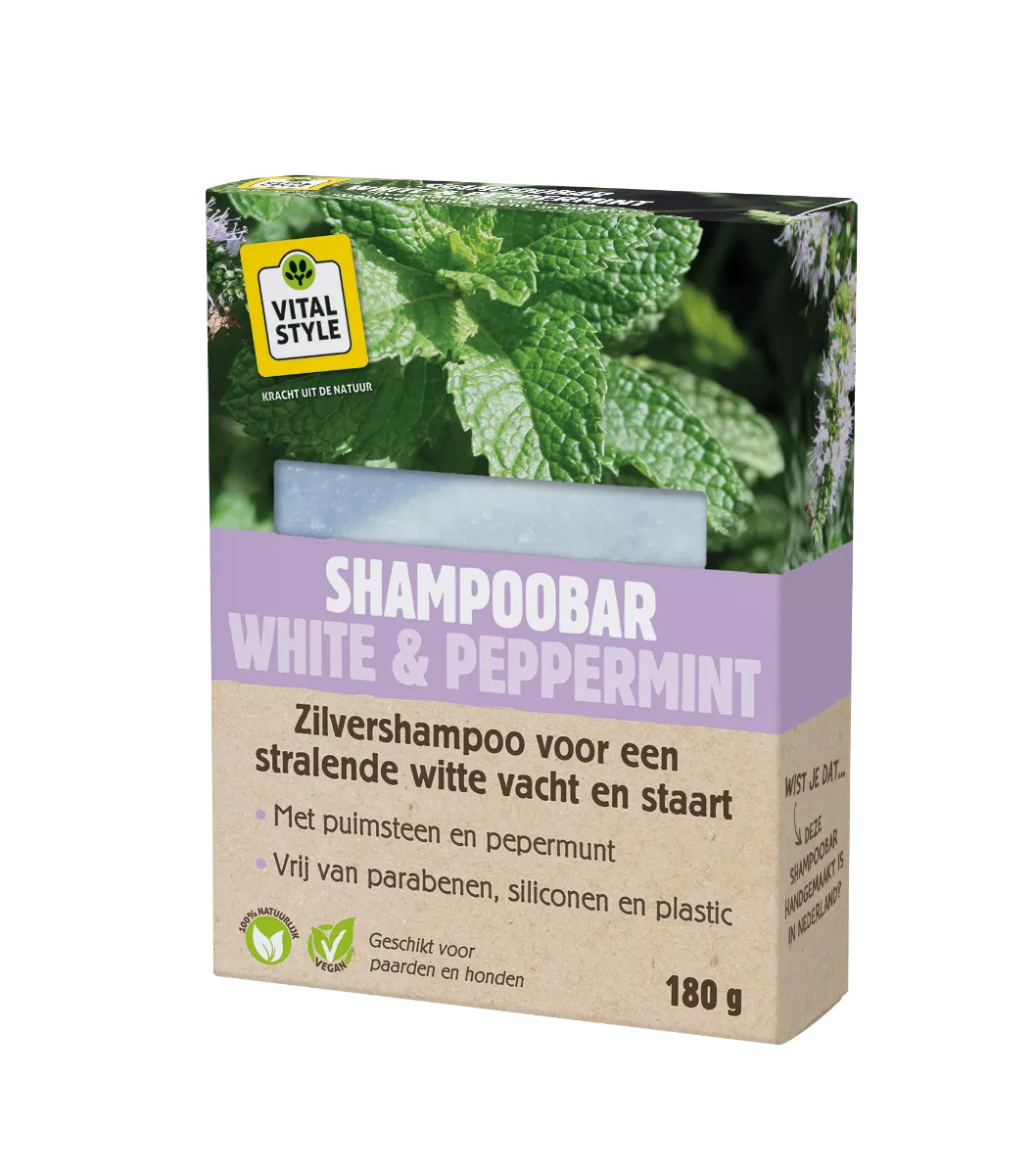 VitalStyle Shampoobar White & Peppermint