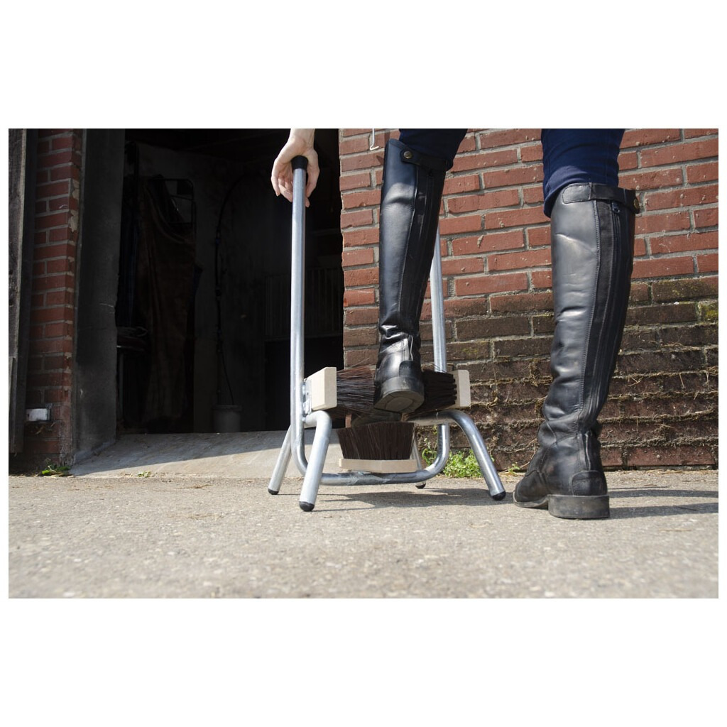 Excellent Horse Boot Scraper 83 cm with Handrail