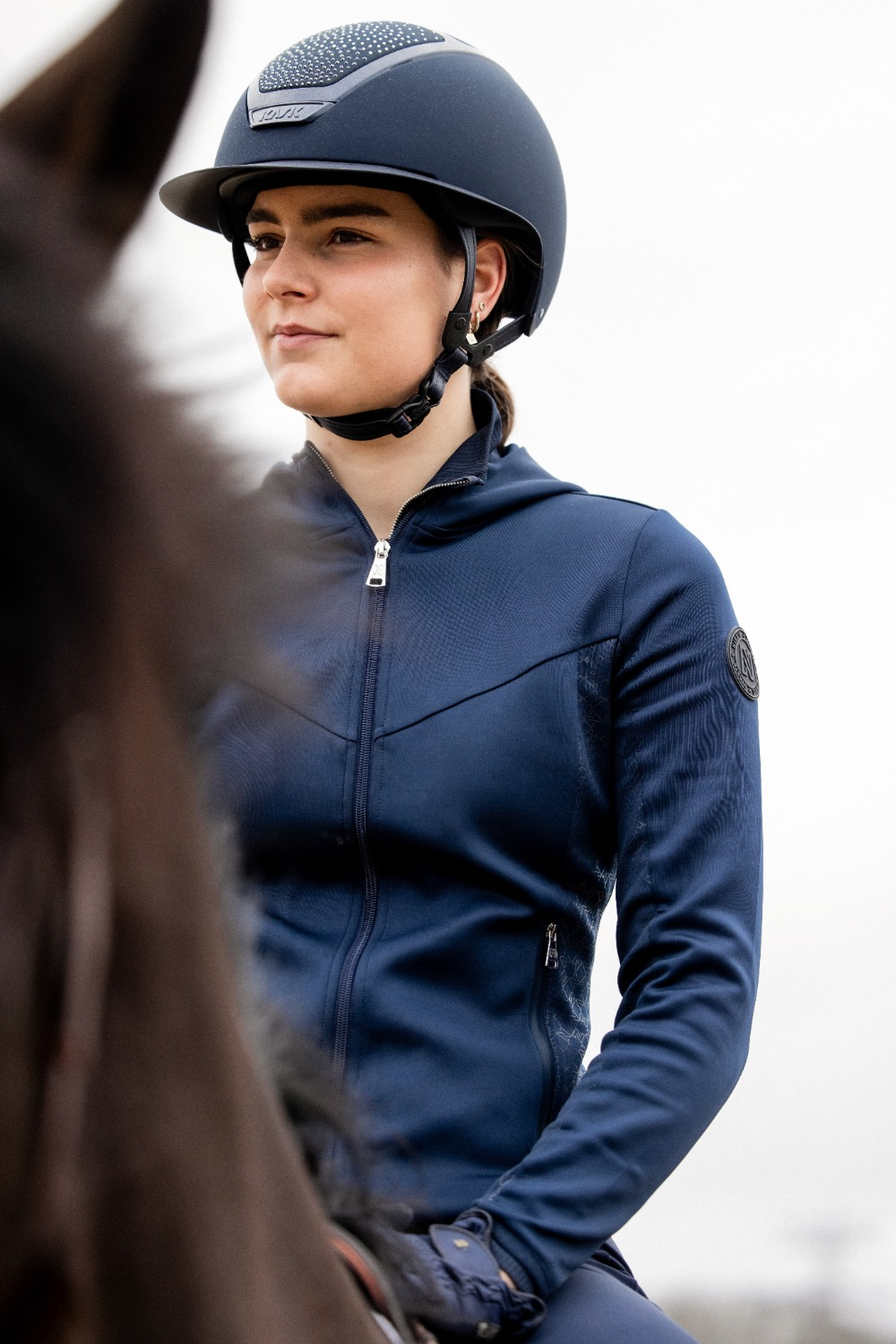 Kask Star Lady Chrome 2.0 Navy Crystals Waterfence Blue Montana Mix