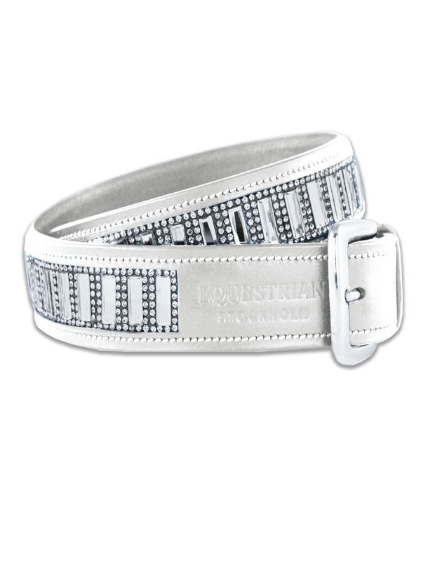 Equestrian Stockholm SS'24 Modern Breeze Contest Belt White