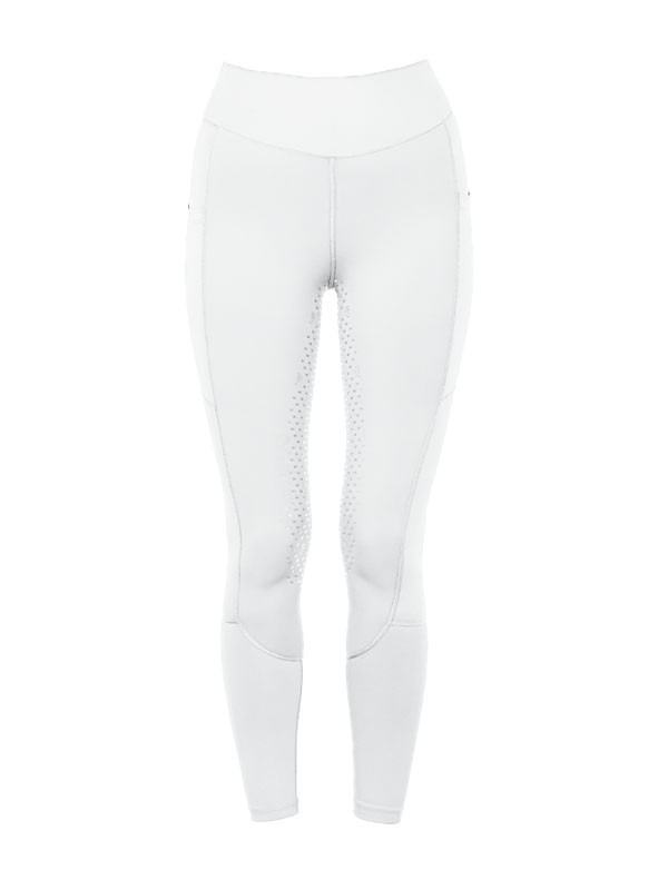 Equestrian Stockholm SS'24 Modern Breeze Riding Tights White Dressage