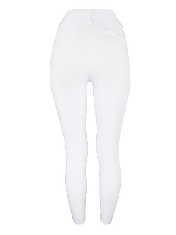 Equestrian Stockholm SS'24 Wit Compressie Tights jump