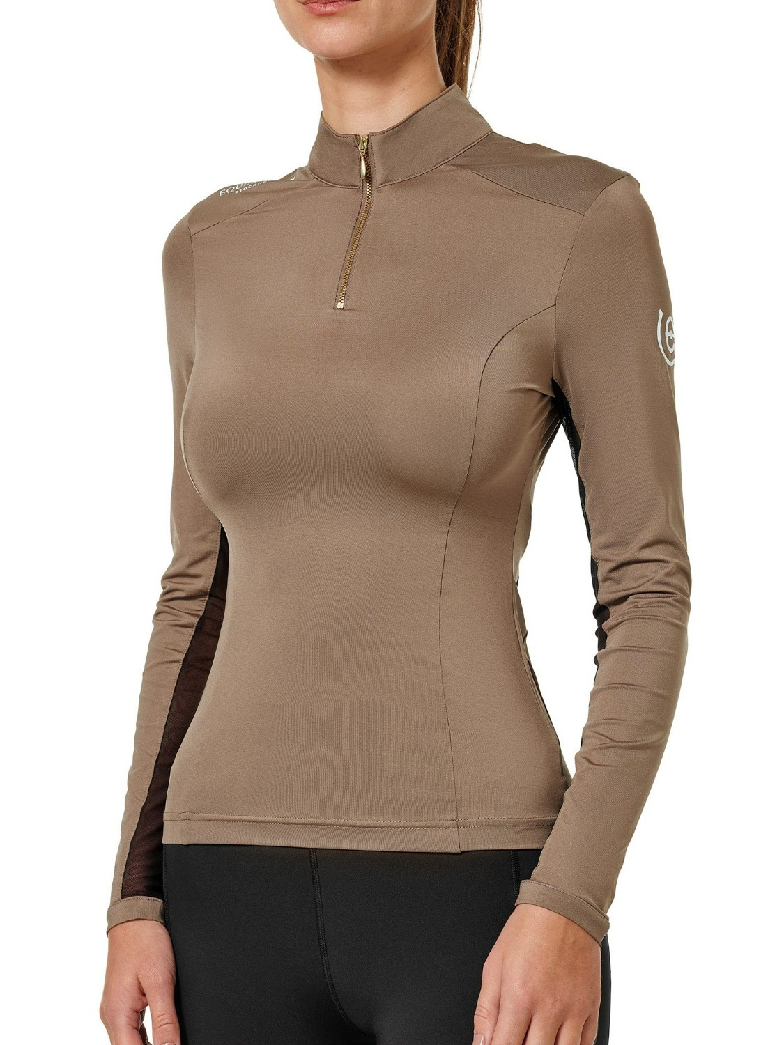 Equestrian Stockholm Champagne Air Breeze Top