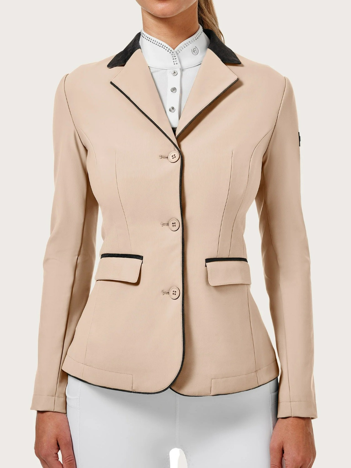 Equestrian Stockholm Classic Competition Jacket Sand