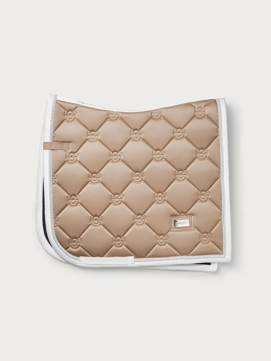 Equestrian Stockholm Dressage Saddle Pad Sand