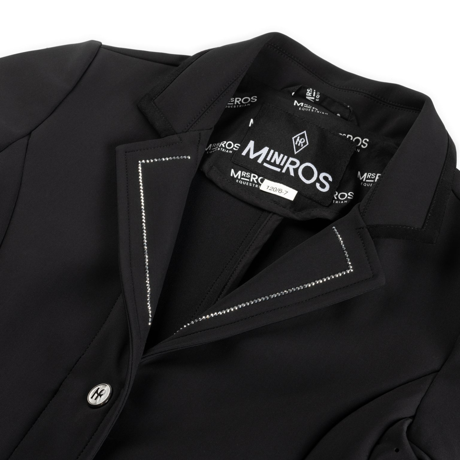 Mrs. Ros Mini Ros Turnierjacke Sparkle Schwarz