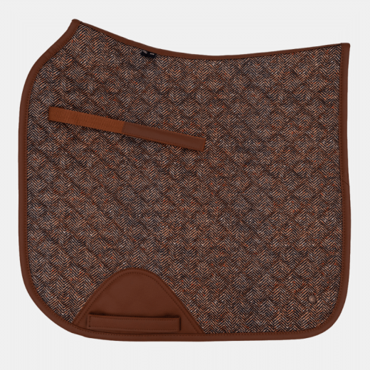 16C Heritage Tweed-look Dressage Saddle Pad