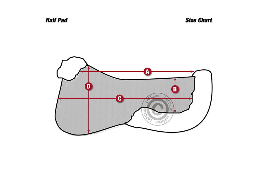 LeMieux halfpad